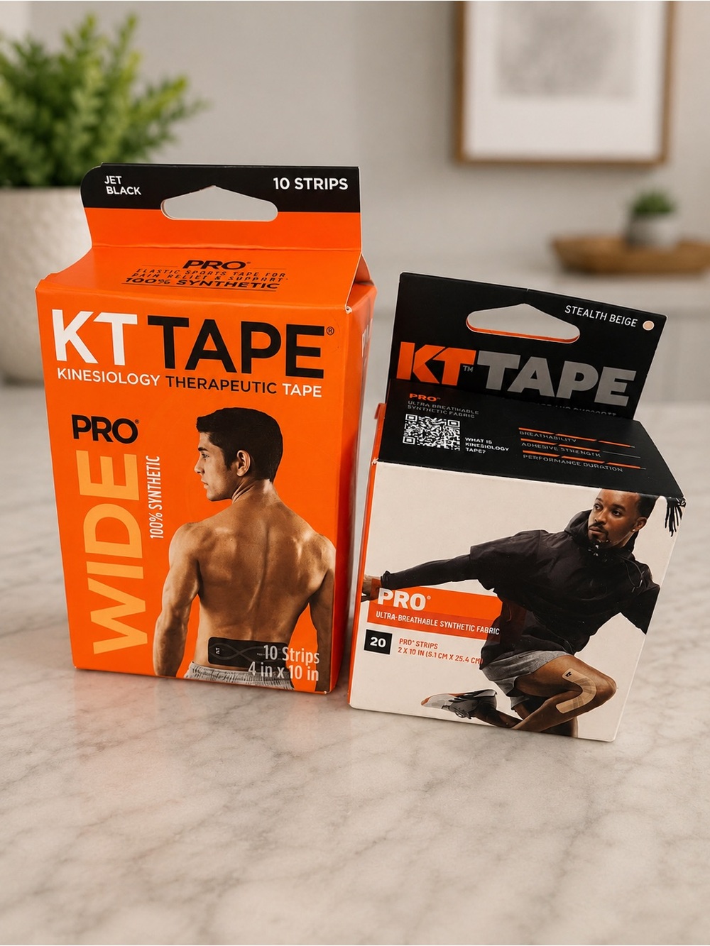Pro Kinesiology Tape - Orange and Black